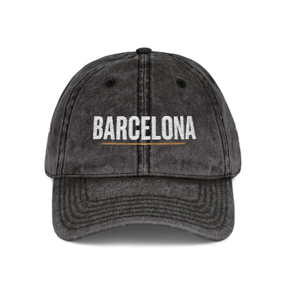 Barcelona Vintage Embroidered Dad Cap | Beach Cities Collection