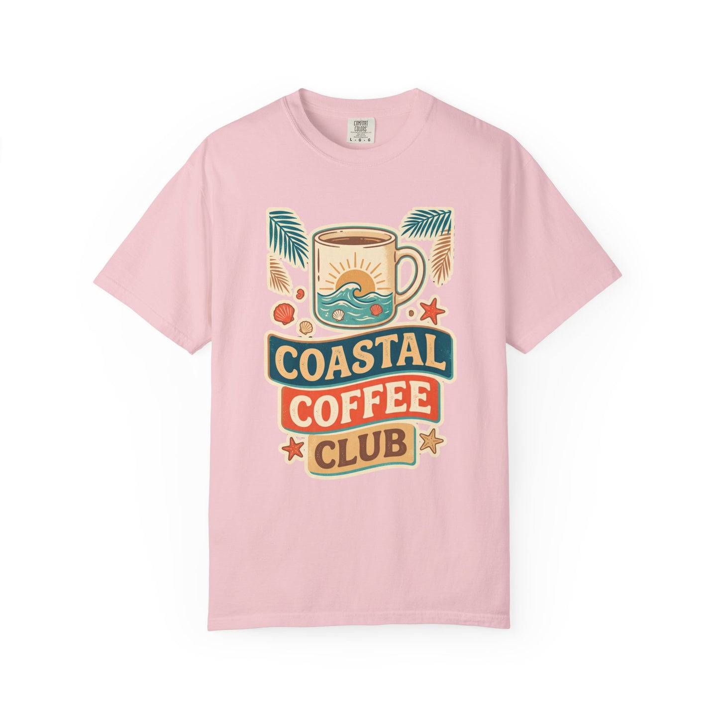 Coastal Coffee Club Retro Graphic Tee