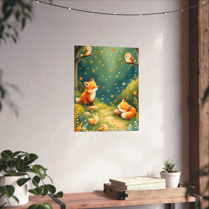 Autumn Forest Friends - Cozy Woodland Animals