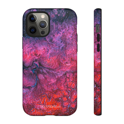 Tough Phone Cases for iPhone, Samsung and Google Pixel - DABPdesigns Acrylic Abstract Design (v1)