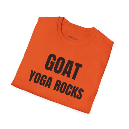 GOAT YOGA ROCKS Unisex Graphic Tee