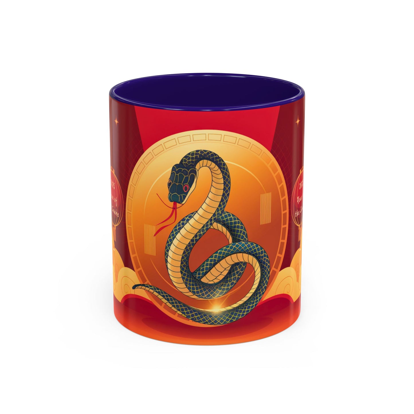 2025 Year of the Snake Chinese New Year Colorful Mug, 11oz (v5)