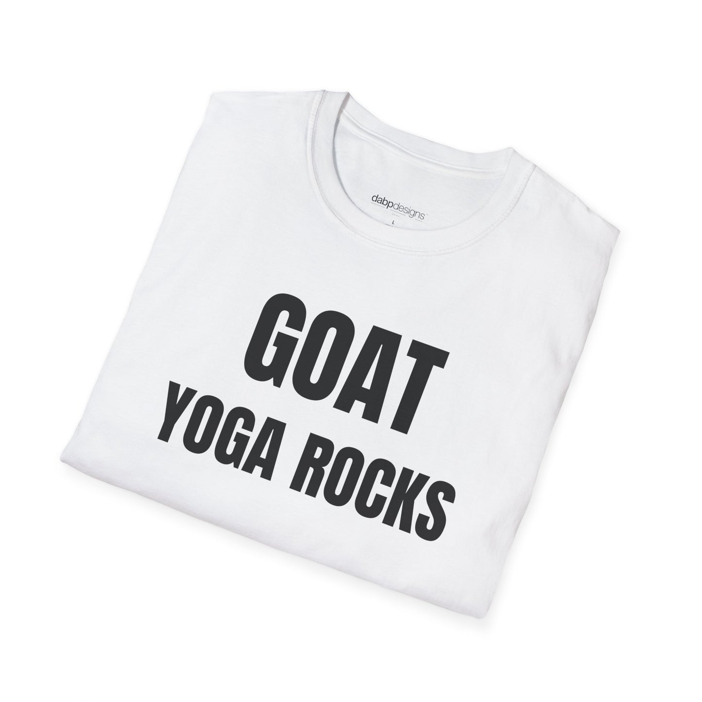 GOAT YOGA ROCKS Unisex Graphic Tee