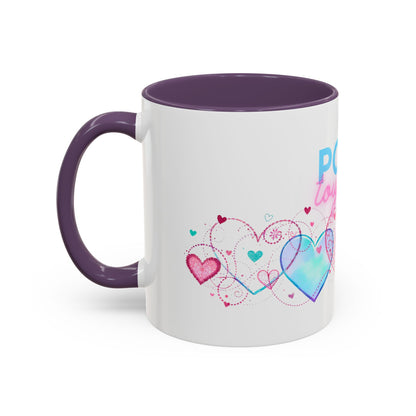 Pour toujours/Mon amour Valentine's Day Mug Set– Romantic French Gift for Couples [2 of 2] (11oz, 15oz)