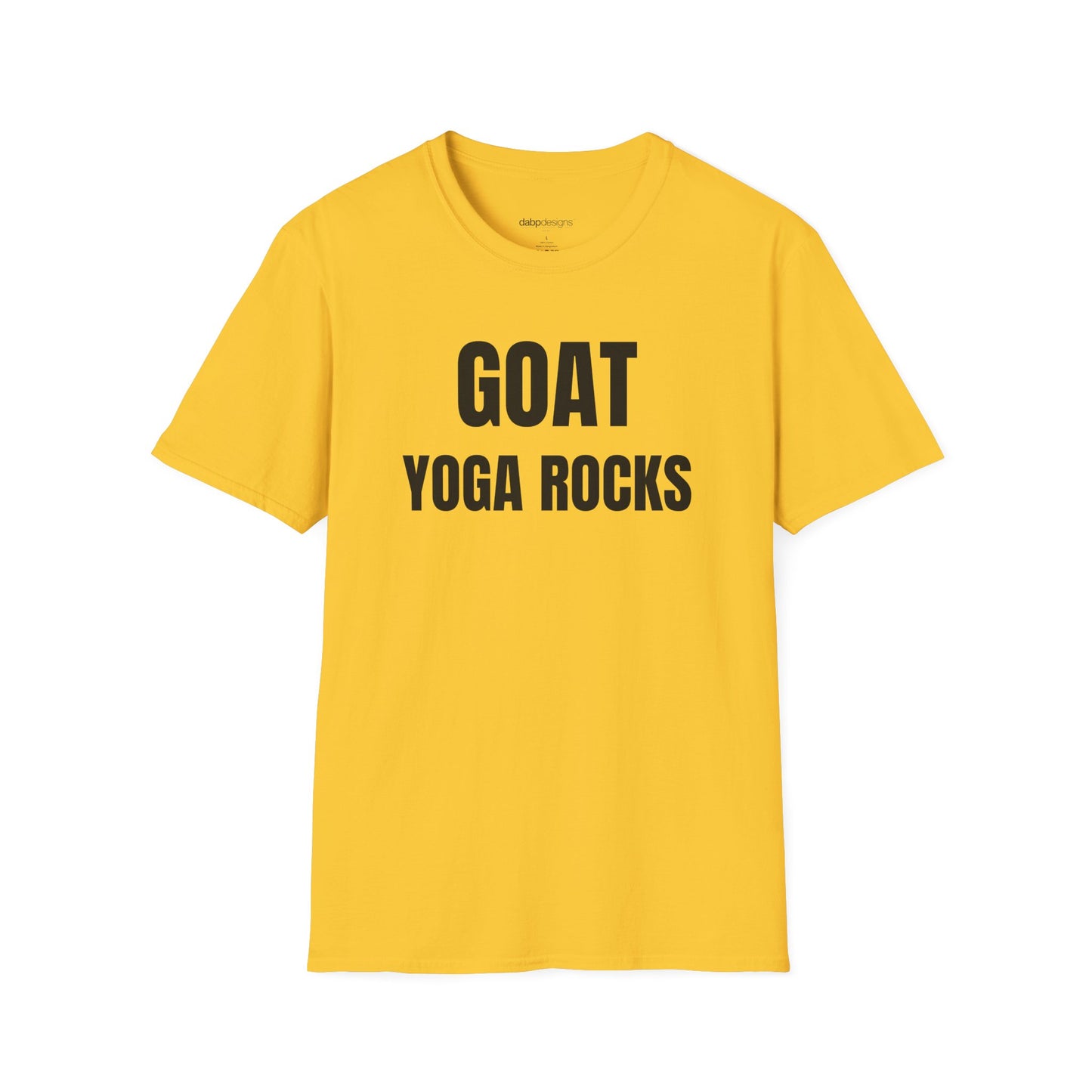 GOAT YOGA ROCKS Unisex Graphic Tee