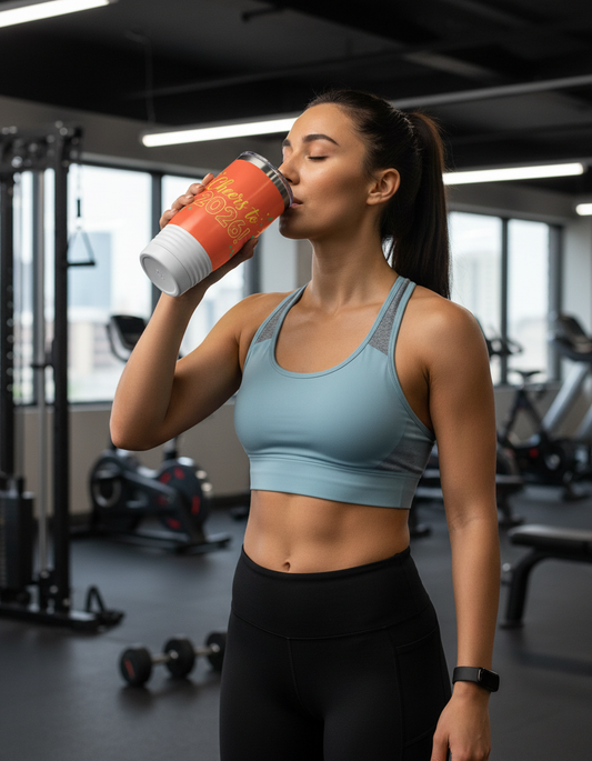 Cheers to 2026! Festive New Year Stainless Steel Tumbler
