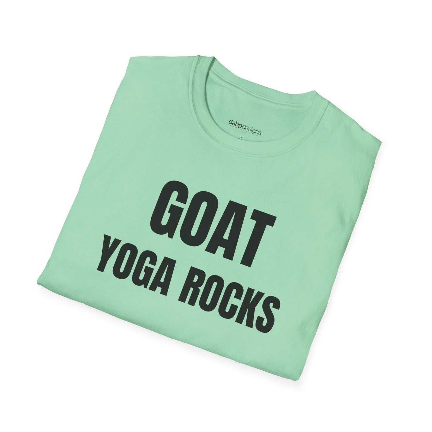 GOAT YOGA ROCKS Unisex Graphic Tee