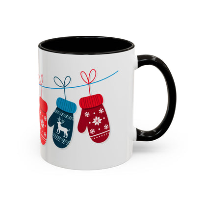 Winter Mittens Wraparound Mug