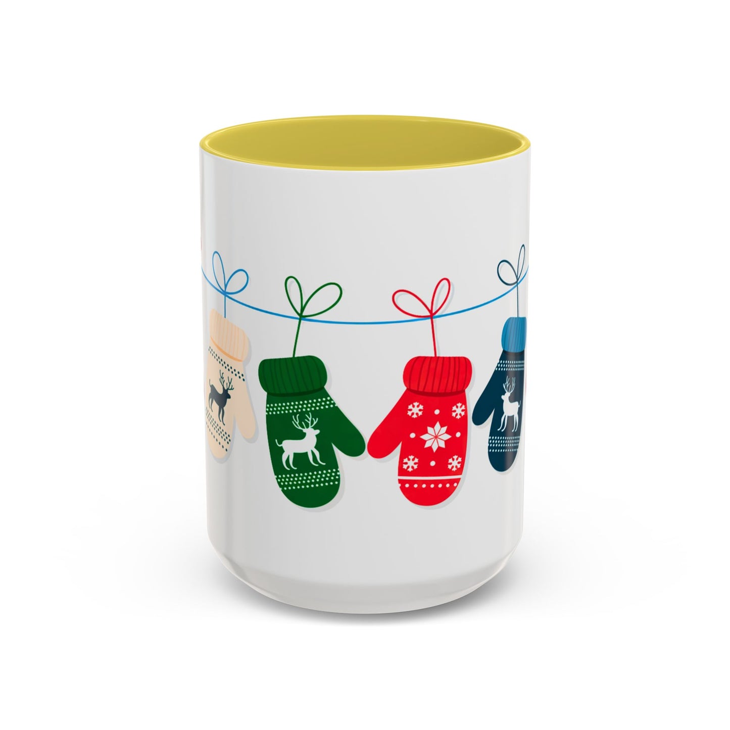 Winter Mittens Wraparound Mug