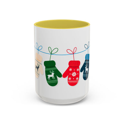 Winter Mittens Wraparound Mug