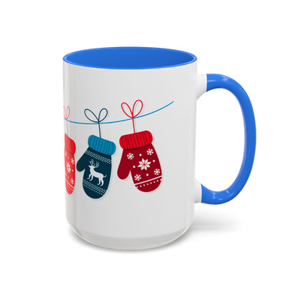 Winter Mittens Wraparound Mug