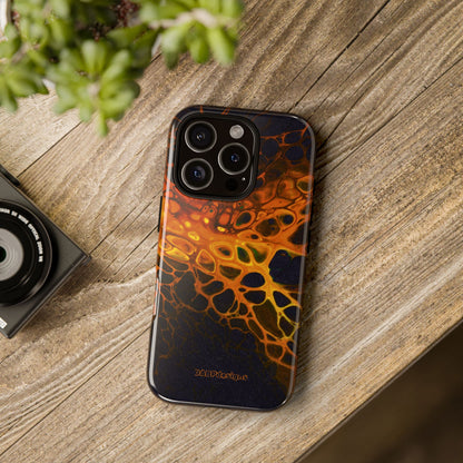 Tough Phone Case for iPhone, Samsung and Google Pixel - DABPdesigns Acrylic Abstract Design (v2)