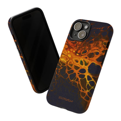 Tough Phone Case for iPhone, Samsung and Google Pixel - DABPdesigns Acrylic Abstract Design (v2)