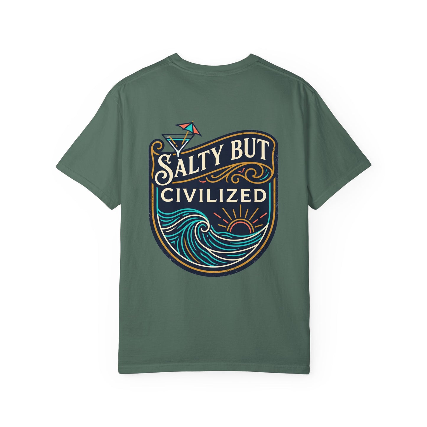 Salty But Civilized Coastal Graphic Tee