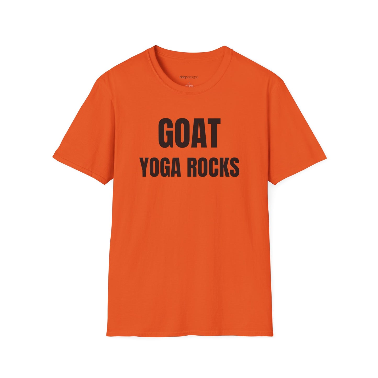 GOAT YOGA ROCKS Unisex Graphic Tee