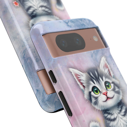 Tough Phone Case for iPhone, Samsung and Google Pixel - Dem Putty Tat Series (v1)