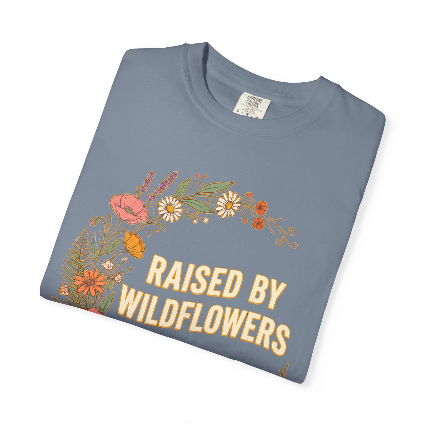 Raised by Wildflowers Botanical Graphic Tee