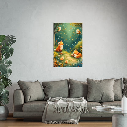 Autumn Forest Friends - Cozy Woodland Animals