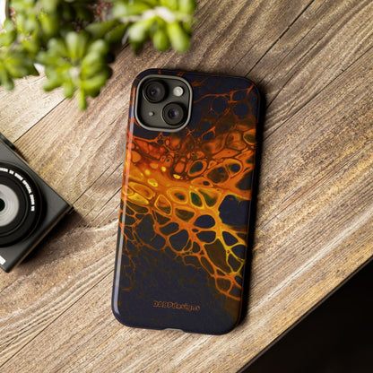 Tough Phone Case for iPhone, Samsung and Google Pixel - DABPdesigns Acrylic Abstract Design (v2)