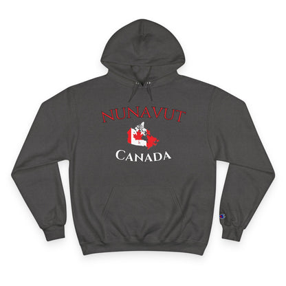 Champion S700 Unisex Hoodie | Nunavut Canada 🇨🇦✨