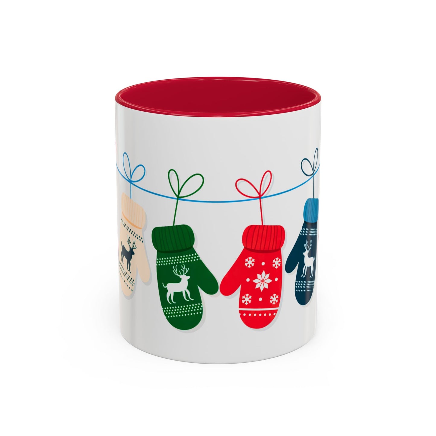 Winter Mittens Wraparound Mug