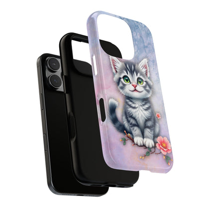 Tough Phone Case for iPhone, Samsung and Google Pixel - Dem Putty Tat Series (v1)