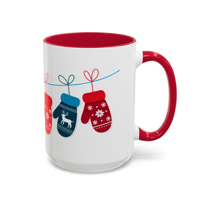 Winter Mittens Wraparound Mug
