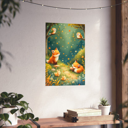 Autumn Forest Friends - Cozy Woodland Animals