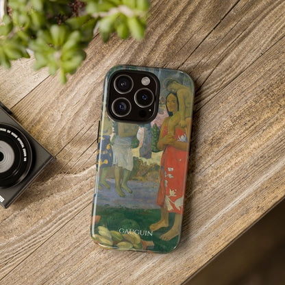 Tough Phone Case for iPhone, Samsung and Google Pixel - Gauguin, Ia Orana Maria (Hail Mary) (1891)