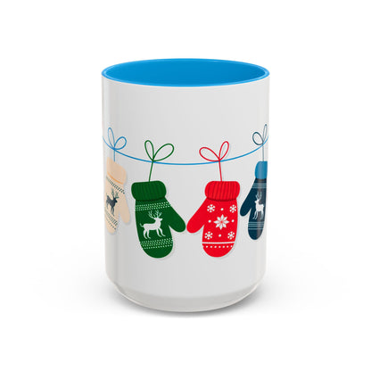 Winter Mittens Wraparound Mug