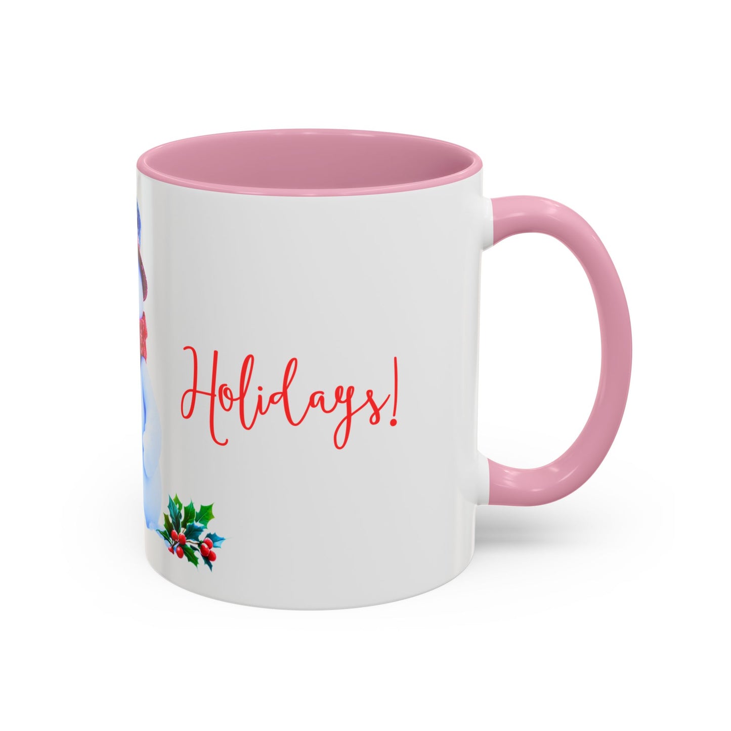 Merry Holidays Snowman Mug (v2)