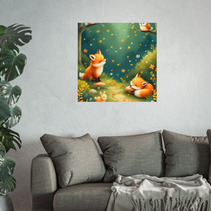 Autumn Forest Friends - Cozy Woodland Animals