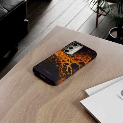 Tough Phone Case for iPhone, Samsung and Google Pixel - DABPdesigns Acrylic Abstract Design (v2)