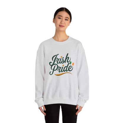 Gildan 18000 Unisex Heavy Blend™ Crewneck Sweatshirt - Irish Pride St. Patrick’s Day Design