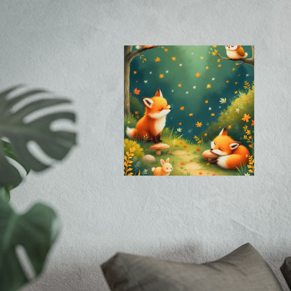 Autumn Forest Friends - Cozy Woodland Animals