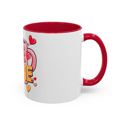 Be Mine Valentine's Day Coffee Mug – Cute Heart Mug for Love & Romance (11oz)