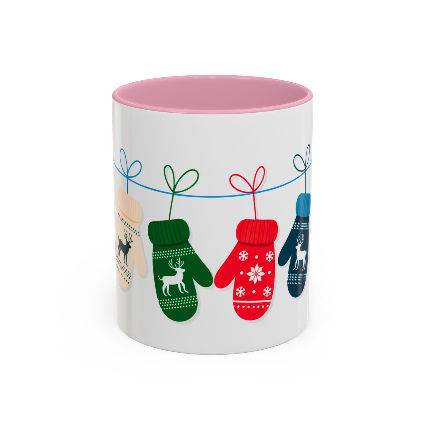 Winter Mittens Wraparound Mug