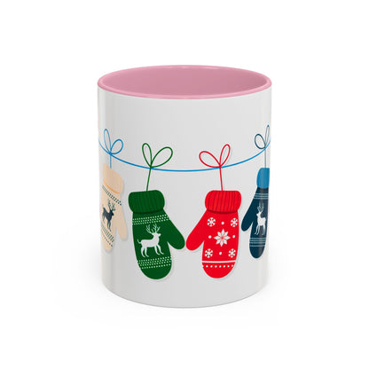 Winter Mittens Wraparound Mug