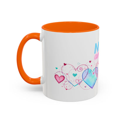 Mon amour/Pour toujours Valentine's Day Mug Set– Romantic French Gift for Couples [1 of 2] (11oz, 15oz)