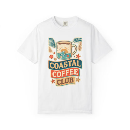 Coastal Coffee Club Retro Graphic Tee