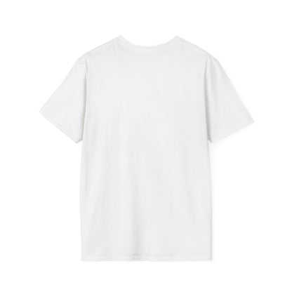 White t-shirt on a white background