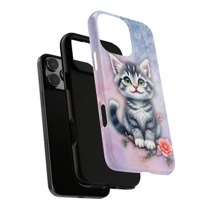 Tough Phone Case for iPhone, Samsung and Google Pixel - Dem Putty Tat Series (v1)