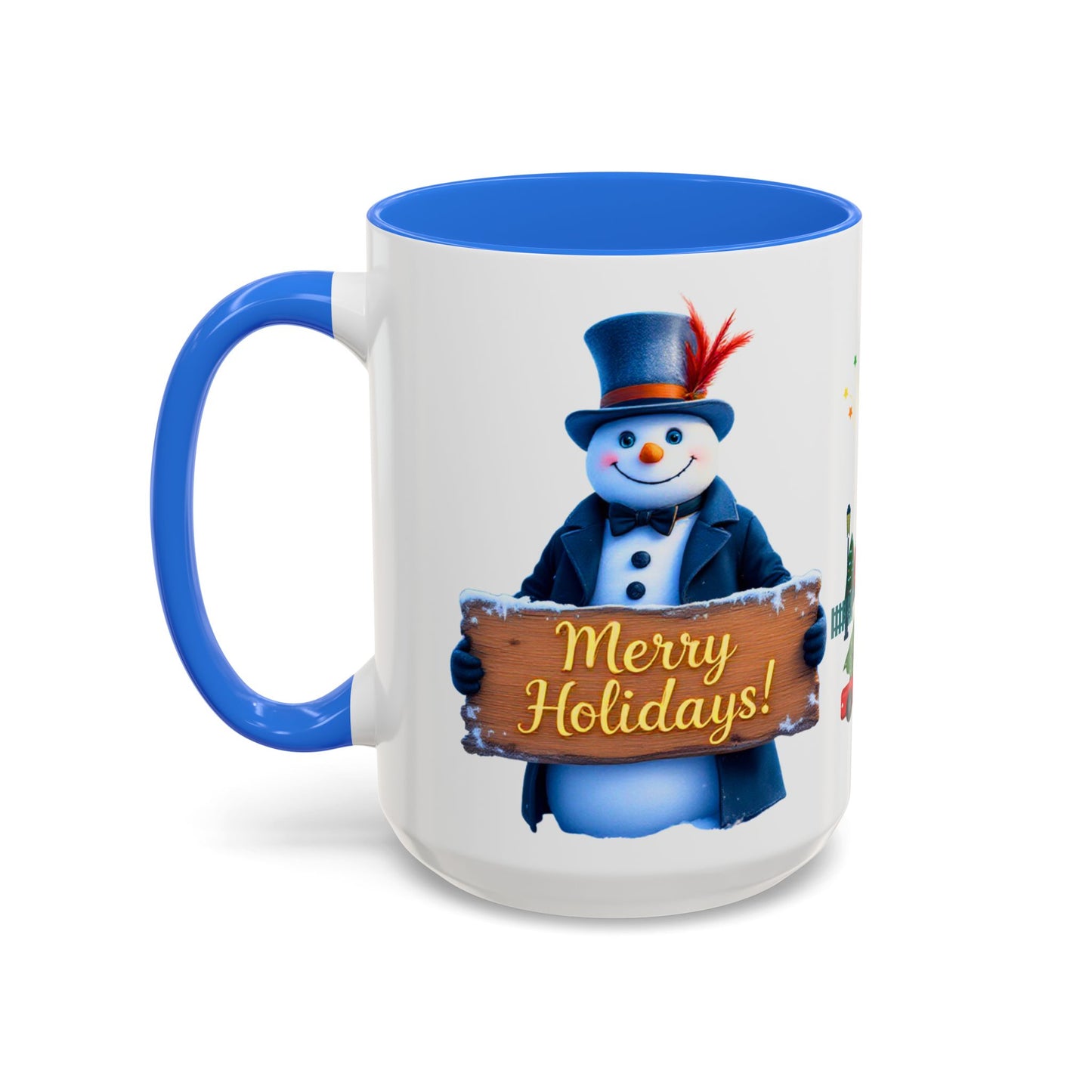 Merry Holidays Snowman Mug (v1)
