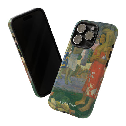 Tough Phone Case for iPhone, Samsung and Google Pixel - Gauguin, Ia Orana Maria (Hail Mary) (1891)