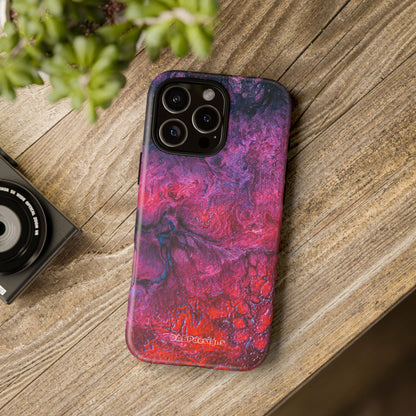 Tough Phone Cases for iPhone, Samsung and Google Pixel - DABPdesigns Acrylic Abstract Design (v1)