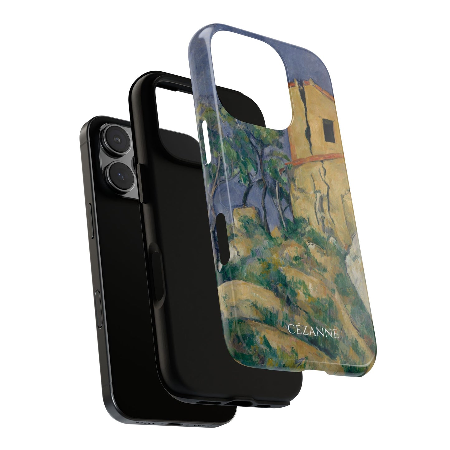 Tough Phone Case for iPhone, Samsung and Google Pixel - Cézanne, House with the Cracked Walls (1892-94)