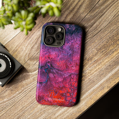 Tough Phone Cases for iPhone, Samsung and Google Pixel - DABPdesigns Acrylic Abstract Design (v1)