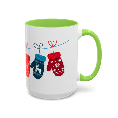 Winter Mittens Wraparound Mug
