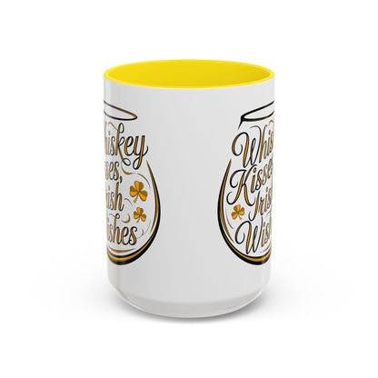 Whiskey Kisses, Irish Wishes – St. Patrick’s Day Mug (11oz, 15oz)