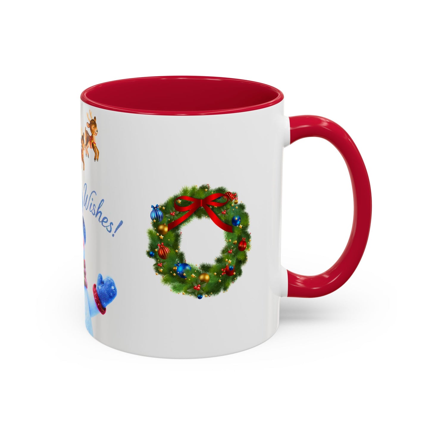 Merry Wishes Snowman Mug